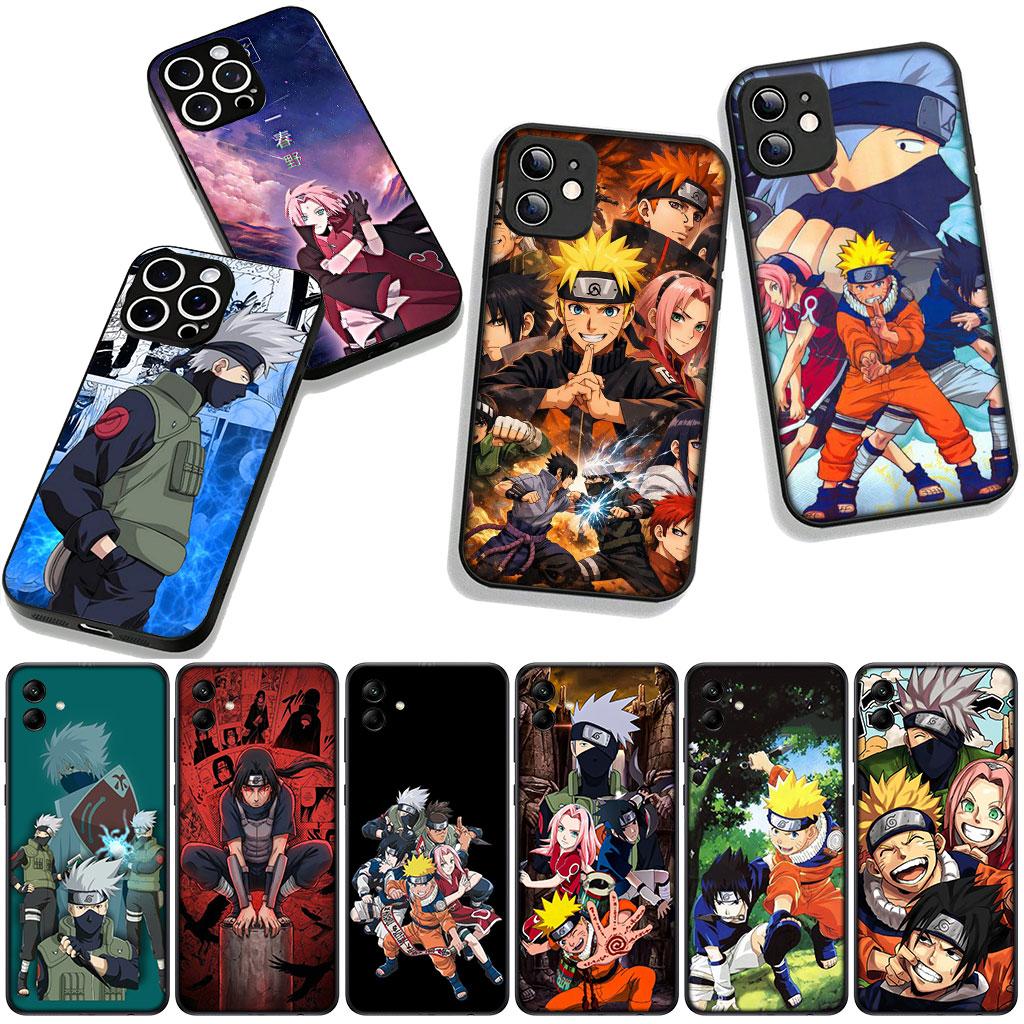 Cover for Apple iPhone 17 16 11 Pro XS Max XR 6 7 8 Plus 16E SE 2020 Air 5 SE2 Phone Case Kakashi Haruno Sakura Narutos Sasuke