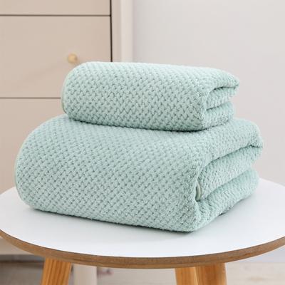 Coral Fleece Bath Towel, Adult Shower Towel, Absorbent Thickened Beach Towel