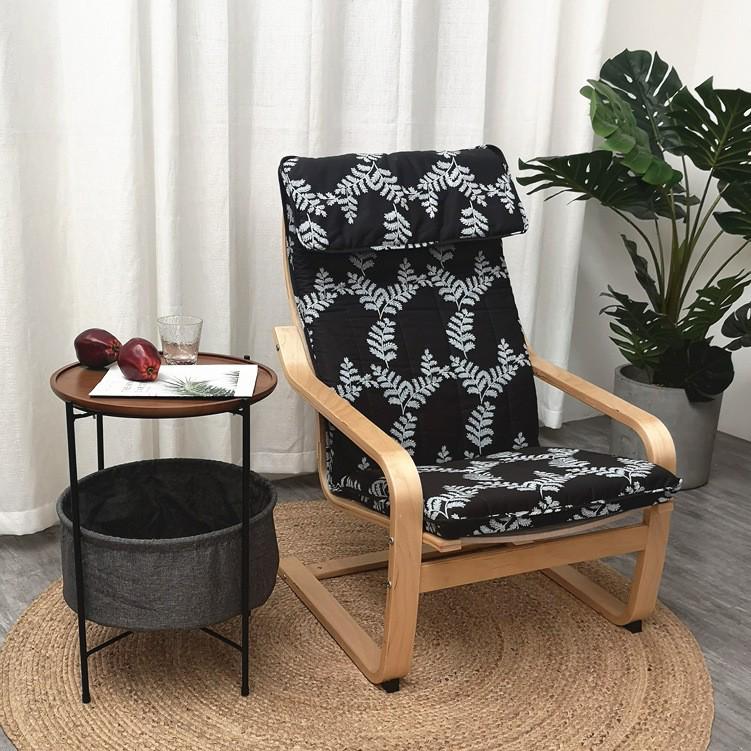 Birch Wood Recliner Bonn Armchair - Adult Leisure Chair for Balcony and Pregnant Women.