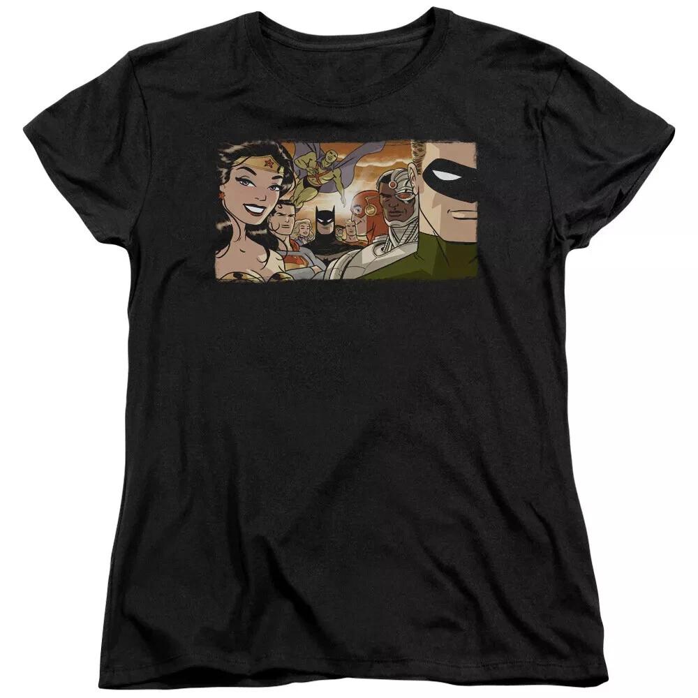Justice League Of America  Cinematic League  Women s T-Shirt 4XL
