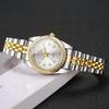Fashion Rhinestone Women Quartz Watch Calendar Wristwatch Clock Gift Reloj Mujer