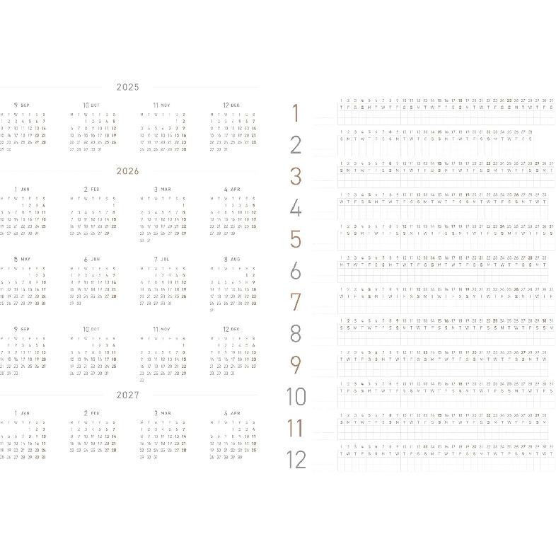 TAKE A NOTE 2026 REGULAR PLANNER A5 - ENGLISH Ver.
