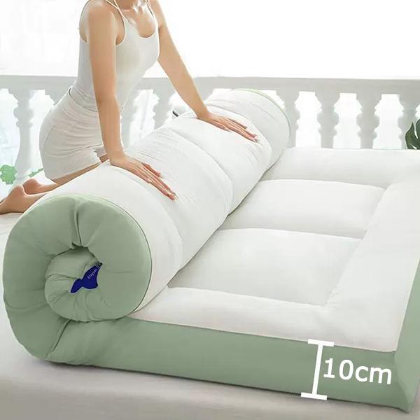 WTEMPO Color Matching Mattress Soft Pad Mattress Household Soft Plush Mattress Non-deformable Bedding Student Dormitory Rental House Floor Thick Mat