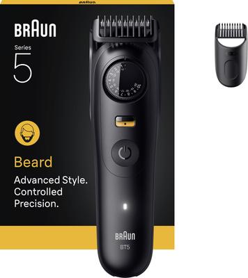 Afeitadora eléctrica - BRAUN - Series 5 BT5500 - 120 min autonomía - Resistente al agua - Negro