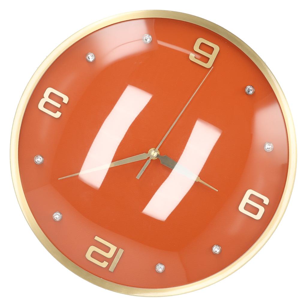 Nordic Full Copper Clock Wall Mounted Round Clock Set for Home Living Room Kitchen OfficeJY?81027