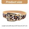 Unisex Belt for Women Men 2000s Leopard Belt for Jeans Shorts Eye Catching Waist Decors Pants Belt Fashion Waist Ornaments