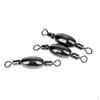 Plombs lestés Hameçons triples Émerillons rolling Montages pour la pêche à la carpe de mer 1,2g-7,2g