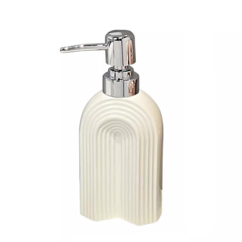 Kreative Keramik Handdesinfektionsmittelflasche Presse Seifenspender Duschgel Lotion Flasche Luxus Haushalt Badezimmer Zubehör