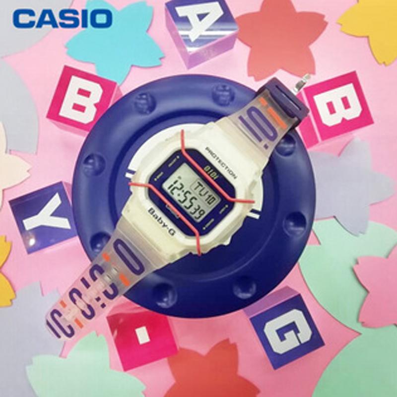CASIO Women's BABY-G Gray Watch BGD-560SC-7PR BGD-560SC-7PR