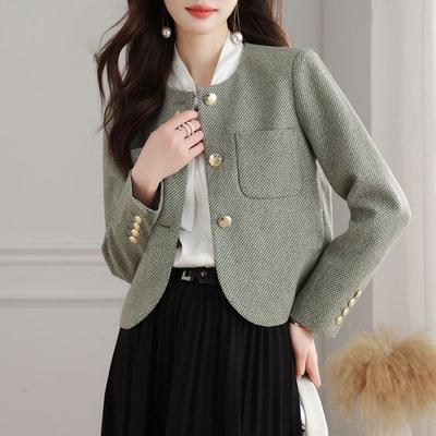 Modische Temperament-Kurzjacke für Damen, perfekt für den Frühling