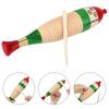 Wooden Fish Toy Game Orff Percussion Musical Instrument Toddler Music Learning Children's Christmas Gifts Baby Educational Toys