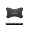 Suede Fabric Car Seat Headrest Lumbar Support Pillow For Mercedes Benz AMG E S C A B Class GLE GLS CLA CLE GLC CLS GLA QJ1