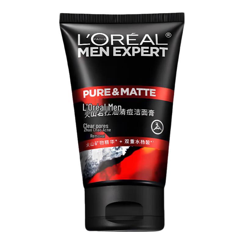 

L Oréal Men s Volcanic Rock Oil Control Cleanser