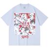 230 Gsm 100% Cotton Demon Slayer V81 Hashiras Print Unisex Heavy Cotton T Shirt