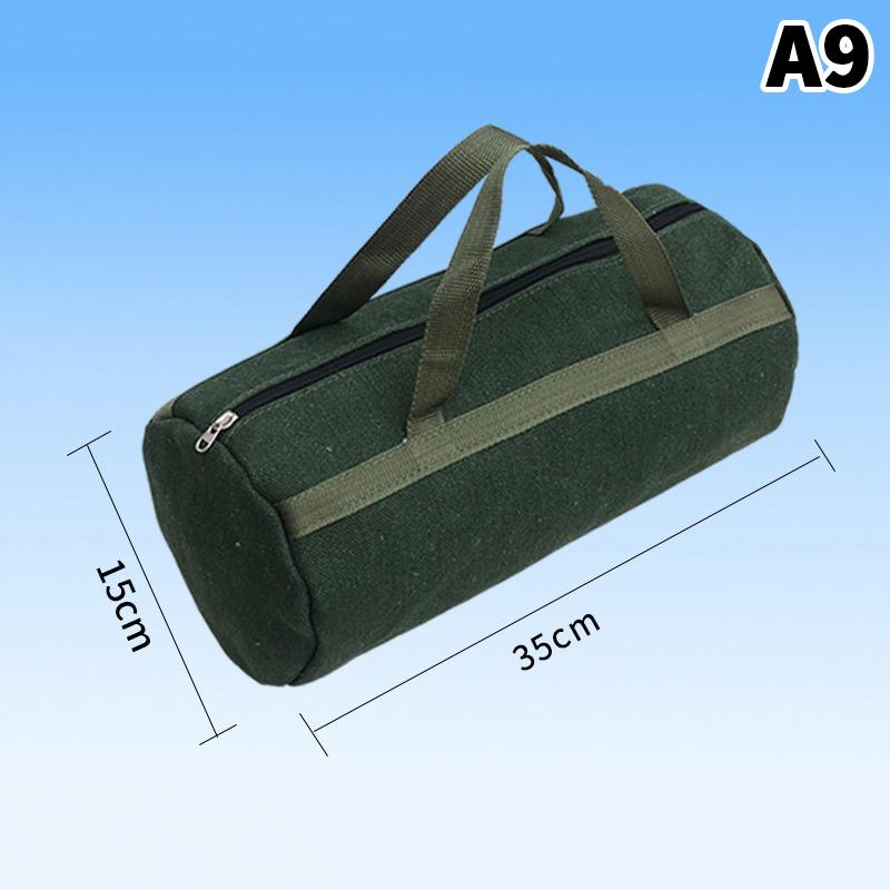 Durable Thicker Canvas Tool Bag Screwdriver Tools Packaging Large Capacity Repair Storage Pouch Electrical Tool Organizer