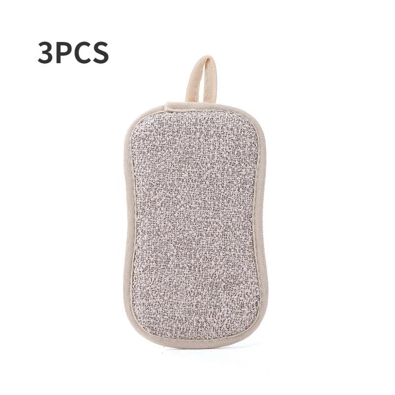 Double Sided Kitchen Cleaning Sponge Kitchen Cleaning Sponge Scrubber Sponges for Dishwashing Bathroom Clean Accessorie