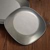 ZISIZ Retro Stainless Steel Square Plate