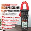 AC/DC Digital Clamp Meter T-RMS 6000 Counts, Multimeter Voltage Tester Auto-rang