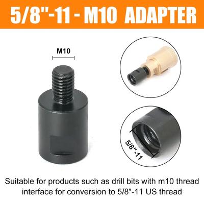 1Pcs Adaptive Shaft Angle Grinder Adapter Converter M10 M14 5/8-11 Arbor Connector Thread Converter Connector