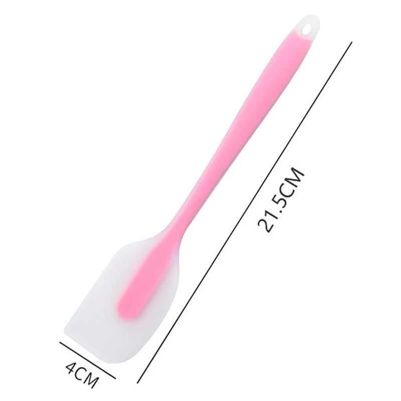 Silicone Spatula Cream Butter Cooking Baking Spatula Heat Resistant Utensils Scrape Decorator Translucent Kitchen Baking Tools
