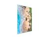 GLASS CUTTING BOARD 35x52 Beach