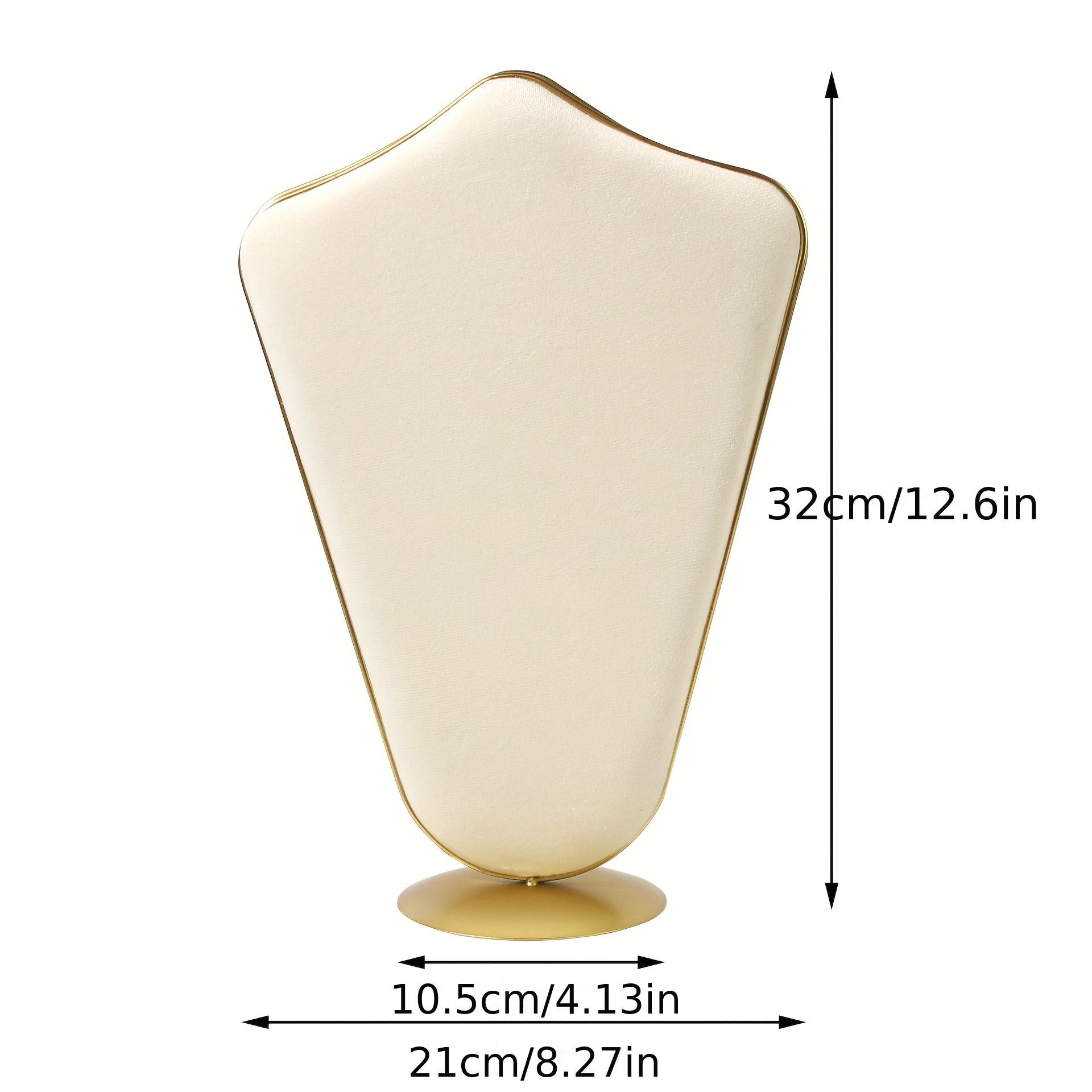 

1pc Crown Top Jewelry Display Stand - Brushed Tower Multi-Tier Necklace Earring Holder Desktop Organizer for Home Salon Boutique темные хаки