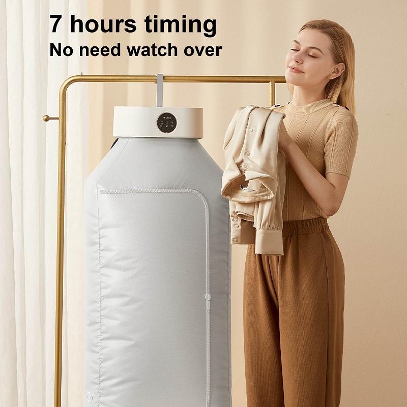 600W Electric Clothes Dryer Smart Drying Rack Hang Dryer Machine Timing Warm Air Dryer UV Sterilization Dryer Dual Mode Drying
