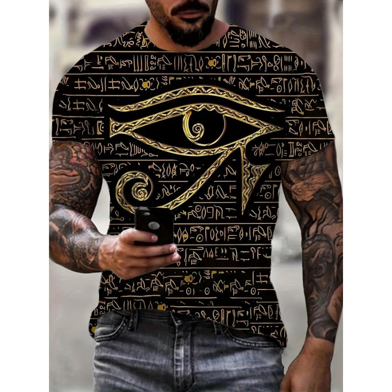 Fashion 3D Print Men Short Sleeve Round Neck T-Shirt Plus Size Tee Summer Casual Tshirts