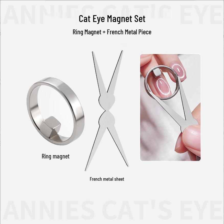 Nagų dailės katės akies daugiafunkcinis magnetinis įrankis