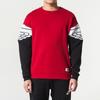 Pánská mikina s kulatým výstřihem Air Jordan Color Block Červená AO0427-687