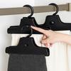 Convenient Rotatable Pants Clip with No Trace - Stacking Clothing Sorting Rack for Dormitory Wardrobe Storage