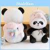 Transform Unicorn Panda Plush Toy Cute Cartoon Flower Children Birthday Gift