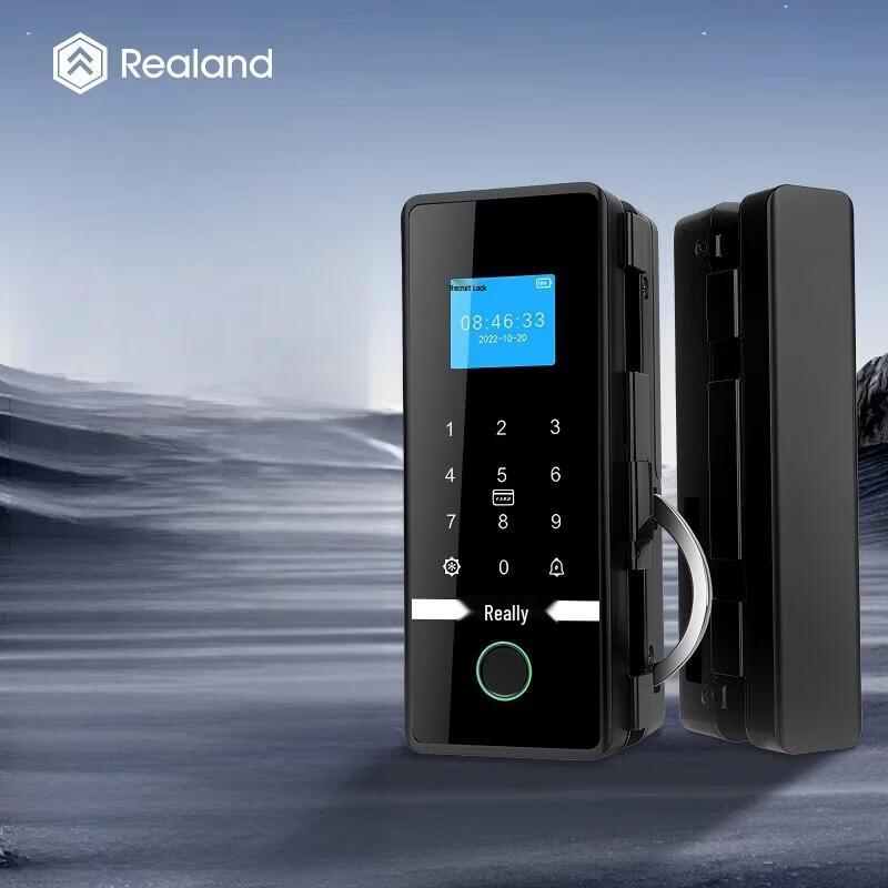 Realand ZD209 Smart Glass Door Fingerprint Lock