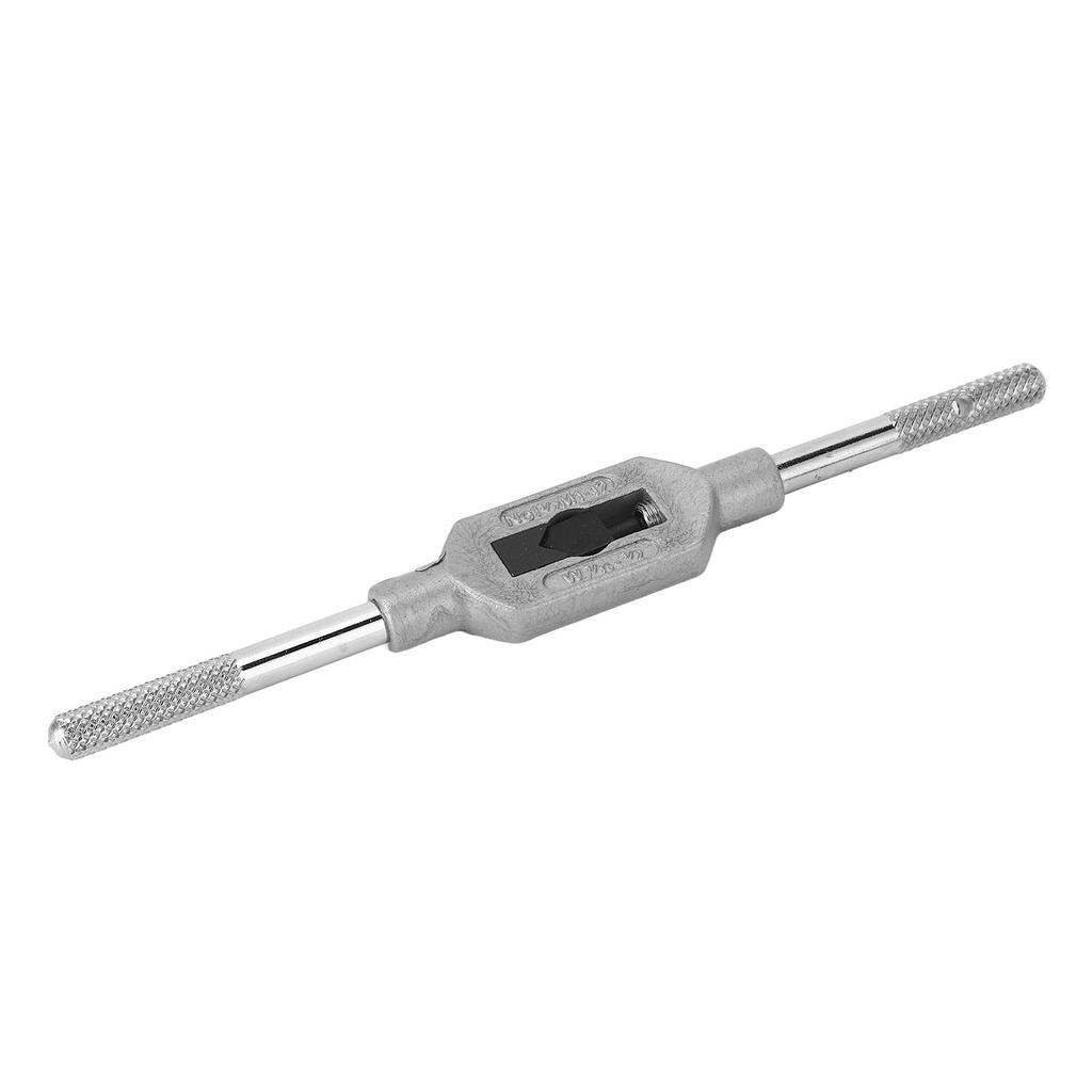 Adjustable Tap Wrench Alloy Steel Thread Tap Holder Reamer Hand Tapping Tool for M1‑12 1 16‑1 2 Inch