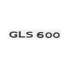 New Chrome Black Letters GLS480 GLS600 V12 Emblem for Mercedes-Benz GLS Class Car Fender Trunk Rear X167 Logo Sticker EZ5