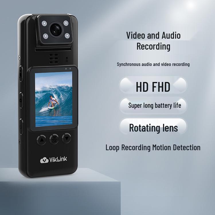 

High-Definition Law Enforcement Body Camera with Night Vision and On-Site Audio/Video Recording 64GB чорний