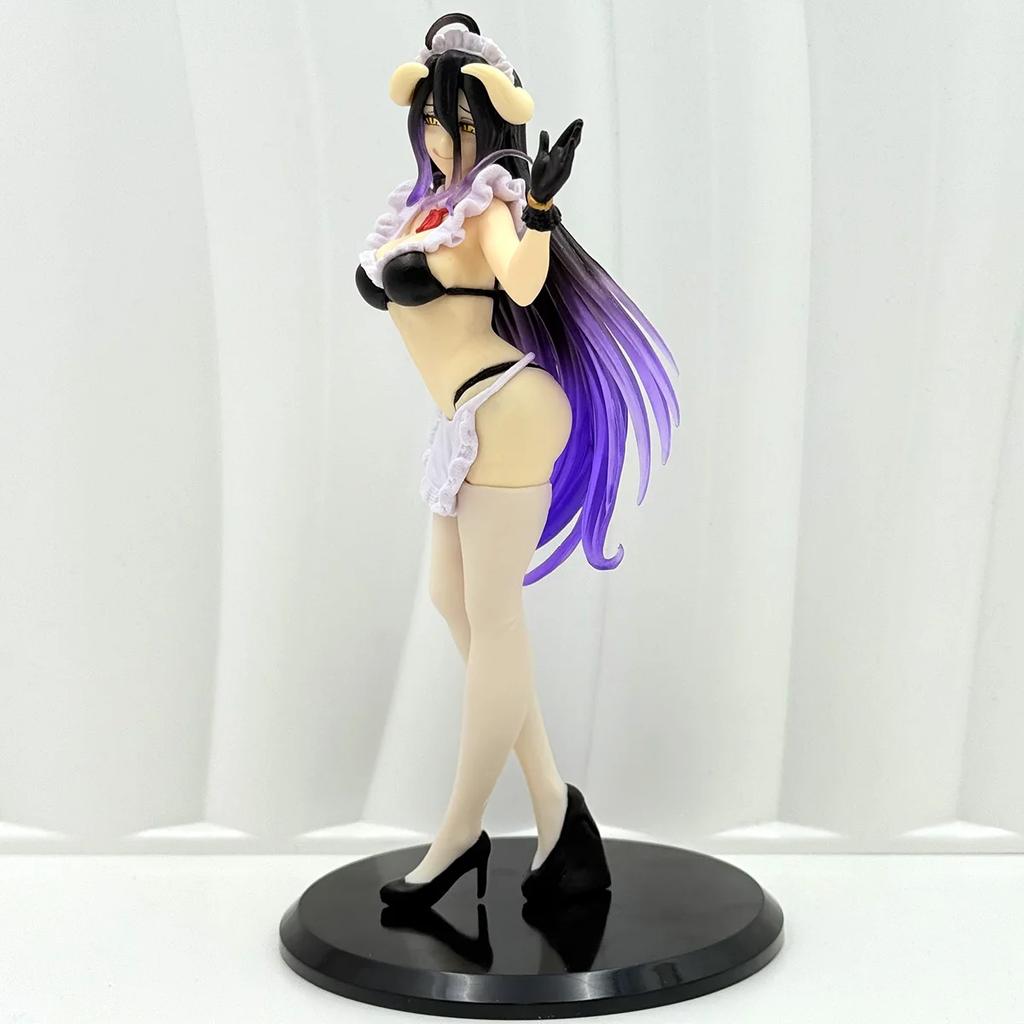 Anime Taito Overlord Albedo Standing Figurine Collectible Model Doll Toy