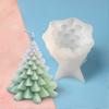 3D Christmas Tree Mold Epoxy Resin Casting Molds Pine Tree Silicone Making DIY Festival Craft Home Decoration X3UC