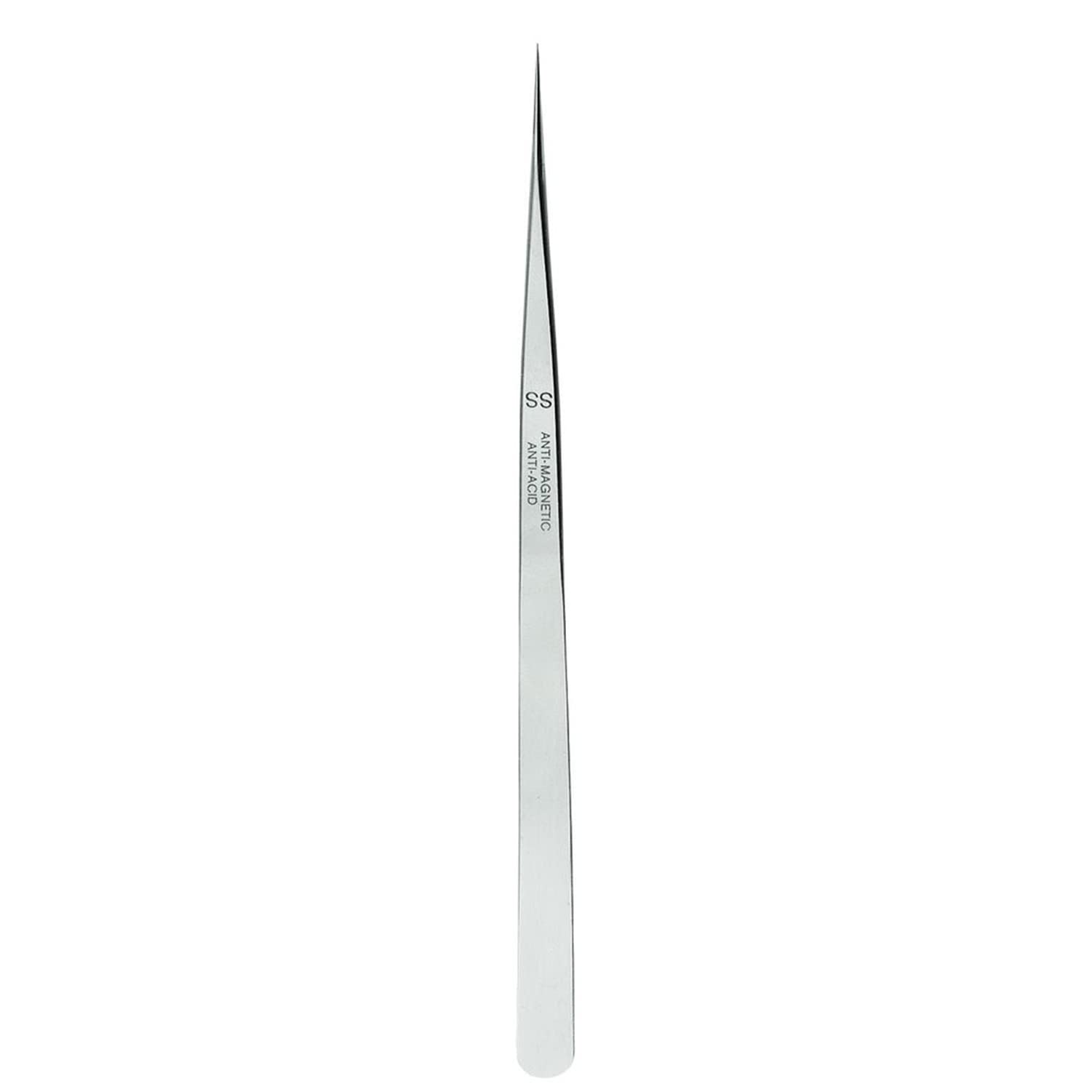 

Keiba Precision Stainless Slim Tweezers, Non-Magnetic, Acid-Resistant, Steel, Straight, TS-S-S
