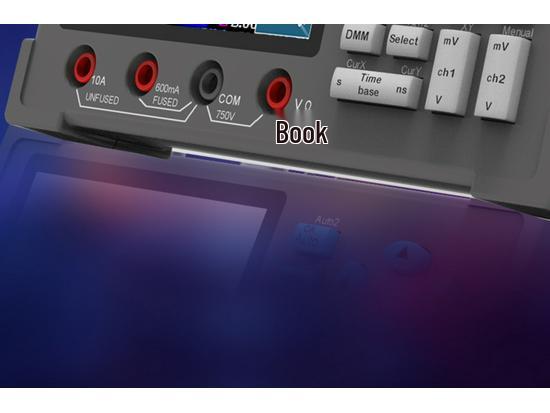 DSO3D12 Dual-Channel Digital Oscilloscope & Multimeter, 120MHz Bandwidth, 500MS/s Sampling