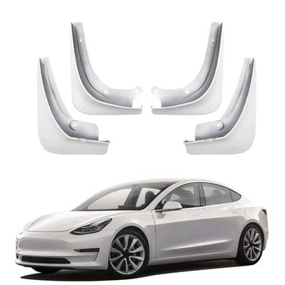 Garde-boue pour Tesla Model 3, lot de 4, peints brillants