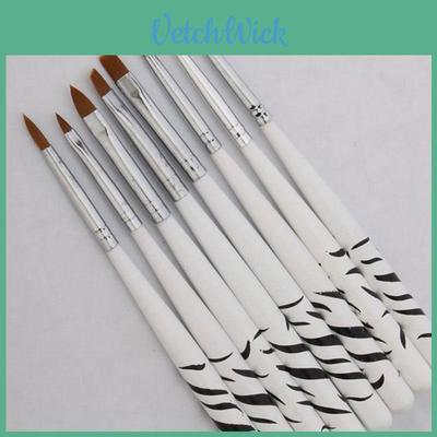 Elegant 8pcs Nail Art Design Set With Premium Quality Brush Pen Tools For Beautiful Detailing