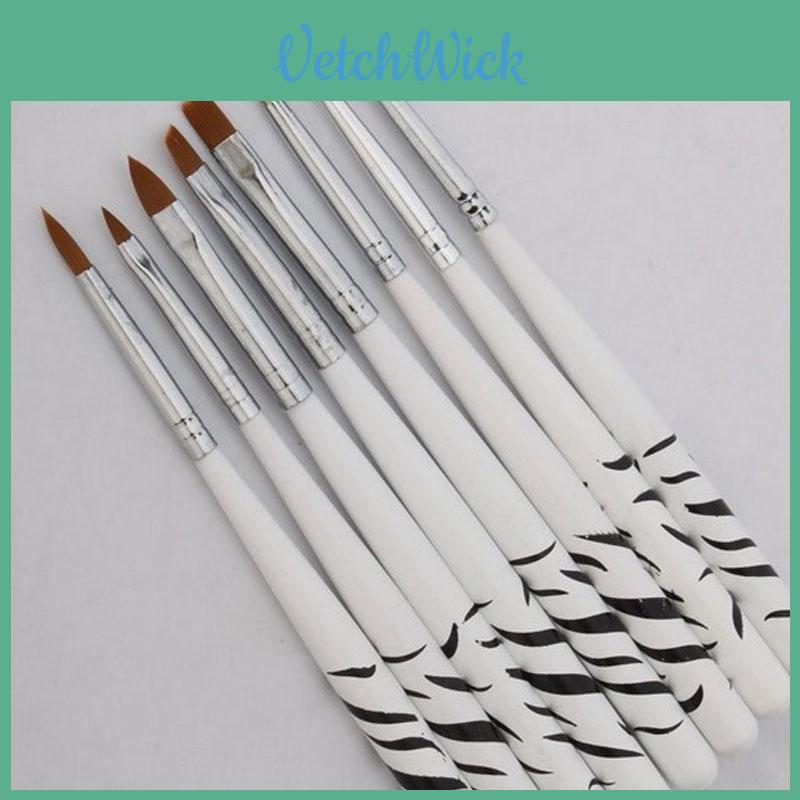 Elegant 8pcs Nail Art Design Set With Premium Quality Brush Pen Tools For Beautiful Detailing