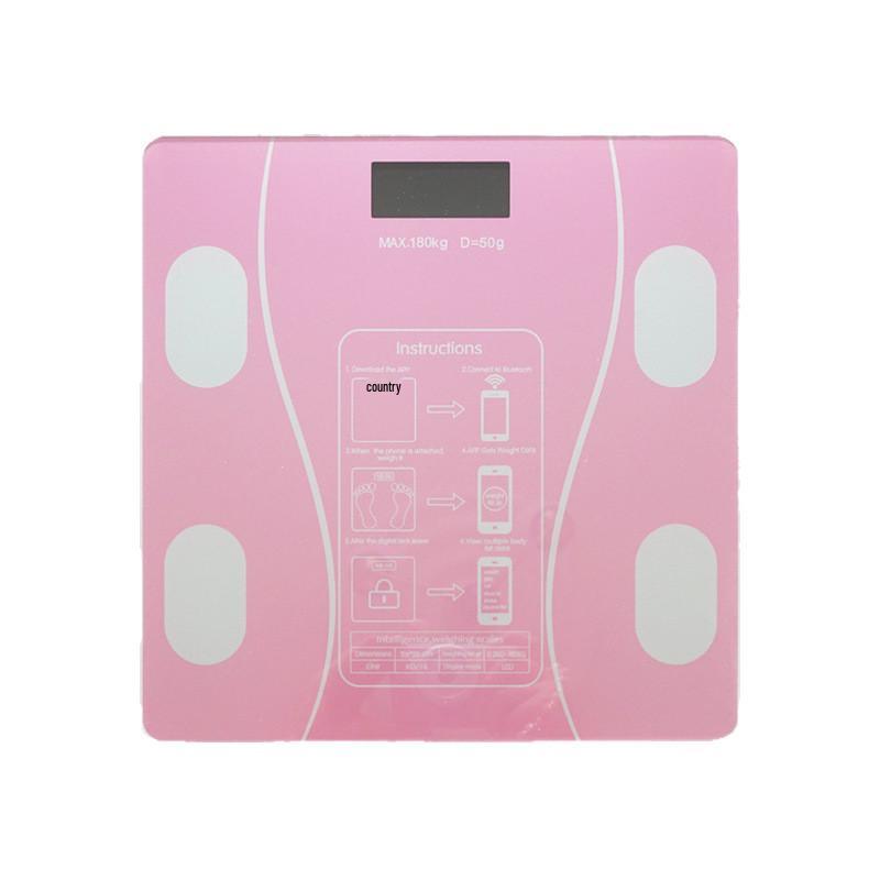 Smart Minimalist Rechargeable Health Monitor: Accurate Electronic Body Fat & Weight Scale