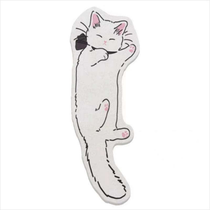 Cute Ins Style Cat Special Shaped Plush Bedroom Carpet Living Room Sofa Blanket Children's Blanket Room Non Slip Bedside Blanket