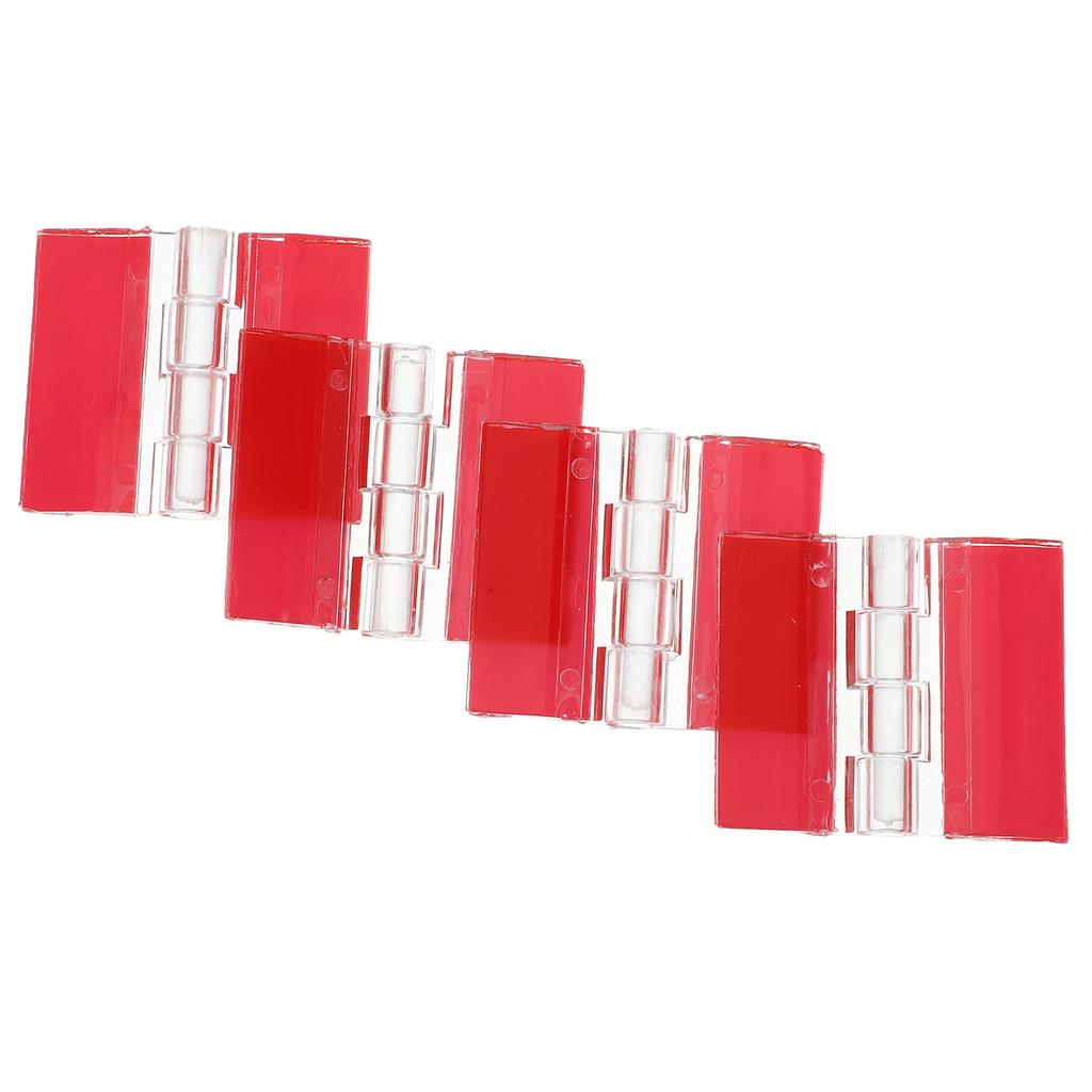 4pcs Acrylic Self-Adhesive Hinges Replacement Multi-Functional Flexible Hinges For Cabinet Box Small Furniture Lid Hinge