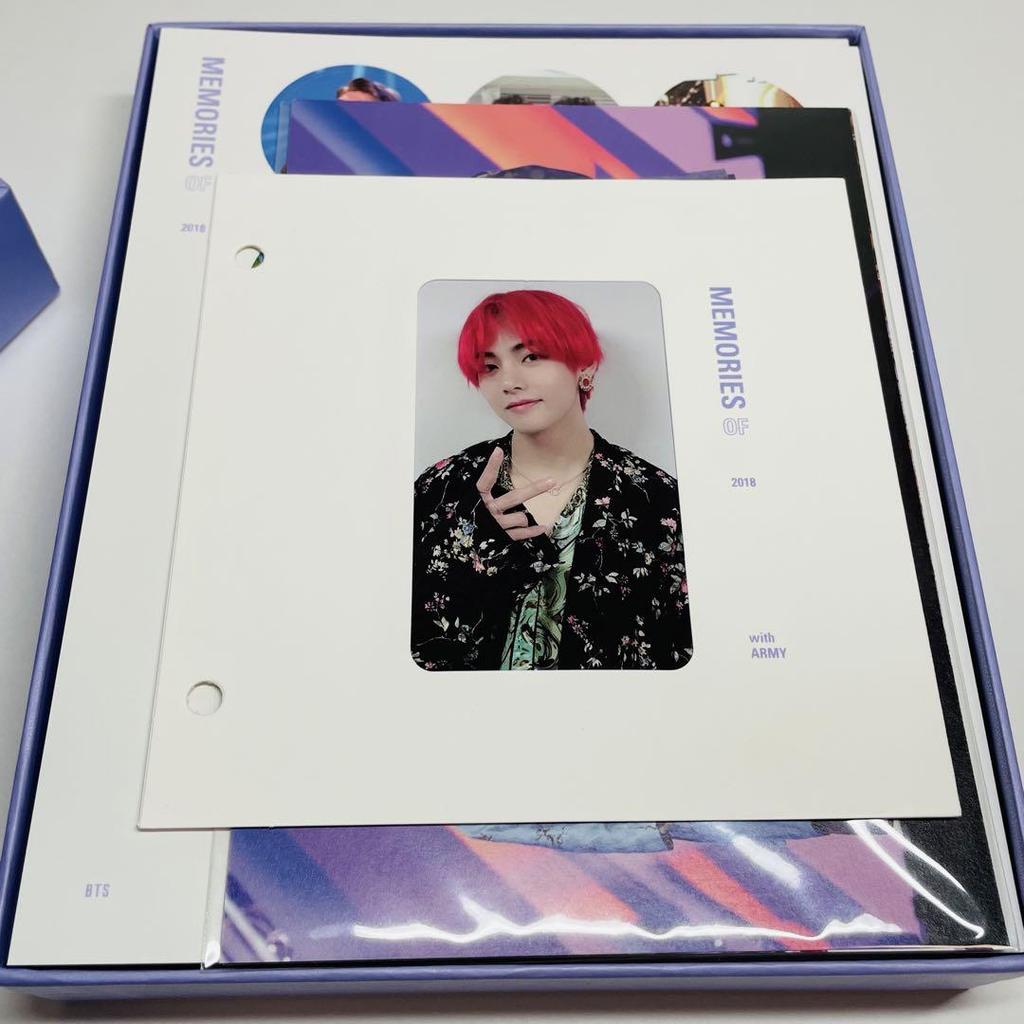 [USED] BTS MEMORIES of 2018 Blu-ray with Japanese subtitles, V, Taehyung