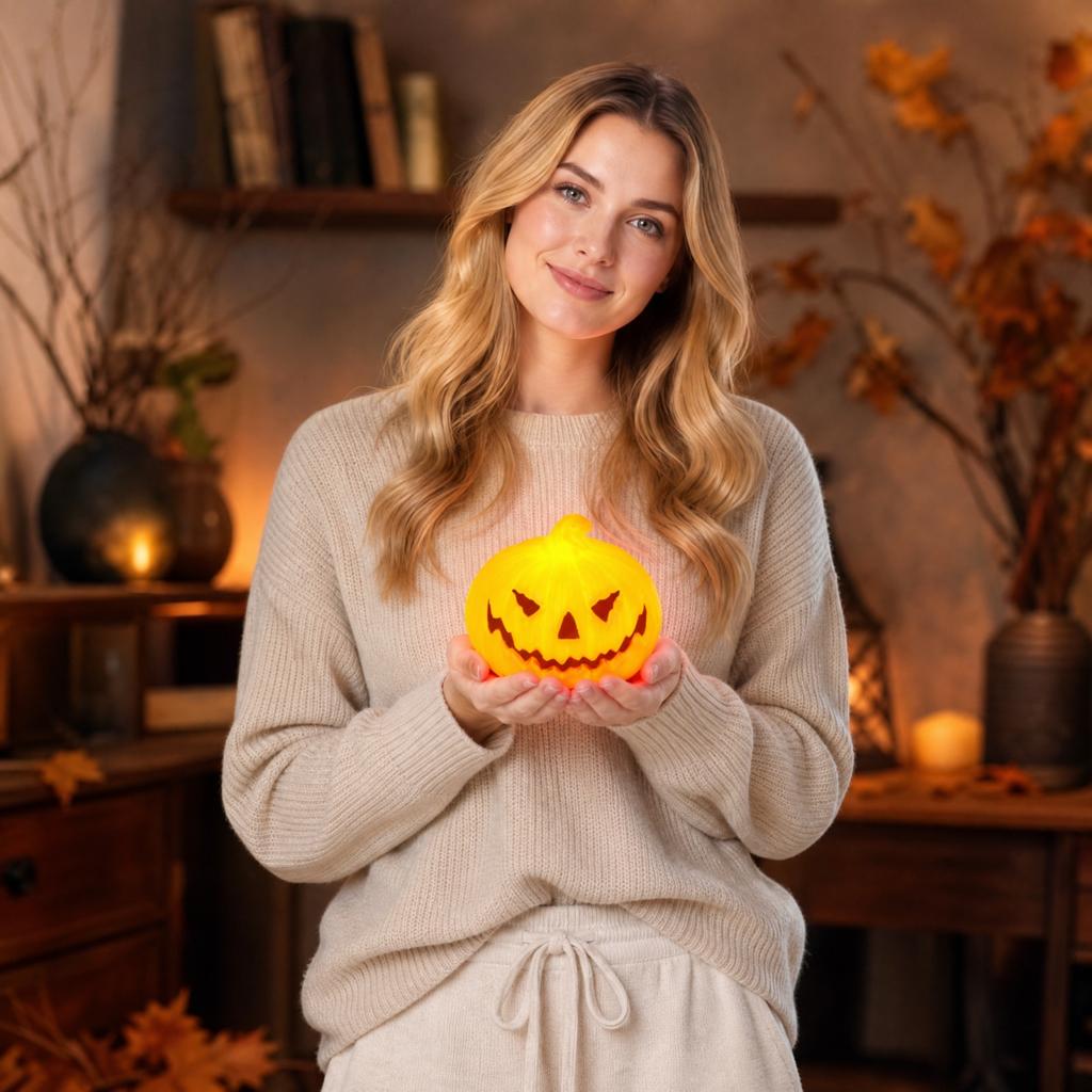 Halloween Pumpkin Decoration for Indoor Outdoor Party Lighting