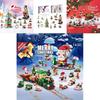 Engaging Compatible Lego Christmas Block Set With 24 Boxes And 400 To 800 Pieces