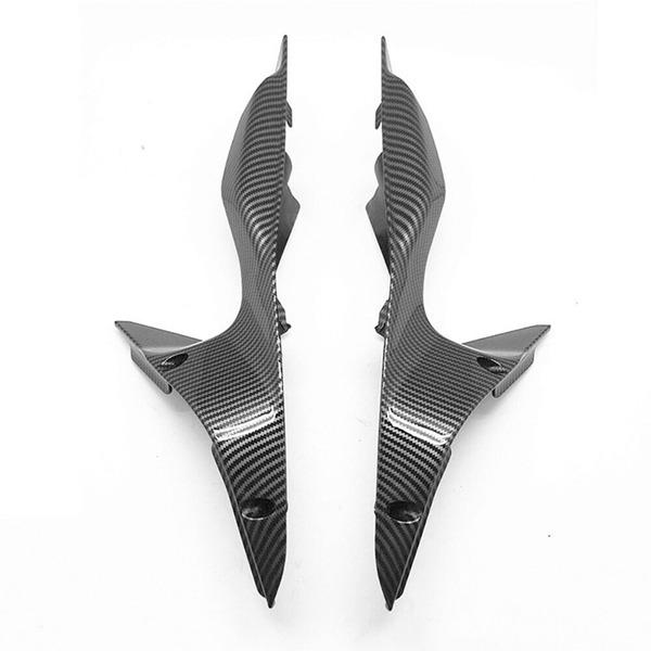 Ducati 1098/848/1198 Front Instrument Panel Side Header Pipe Cover (2007-2009) - Water Transfer Printed Pair.